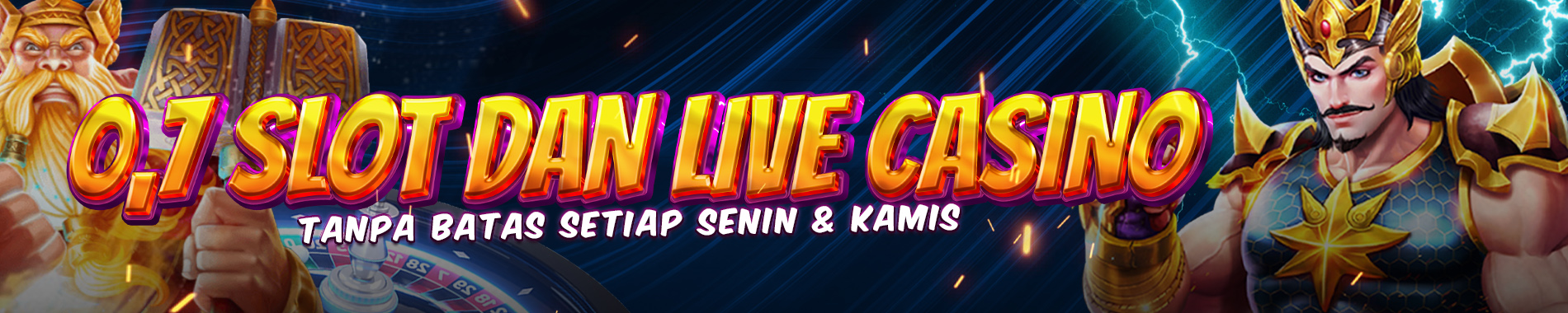 ROLLINGAN SLOT DAN LIVE CASINO KUOTA4D